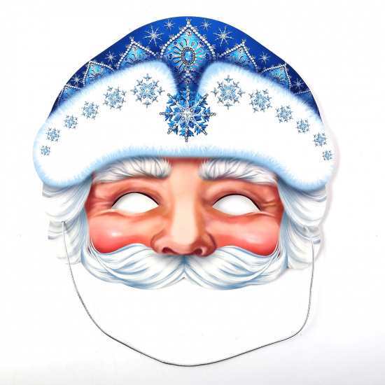 Маска карнавальная Деда Мороза Мир открыток 3-03-5081А