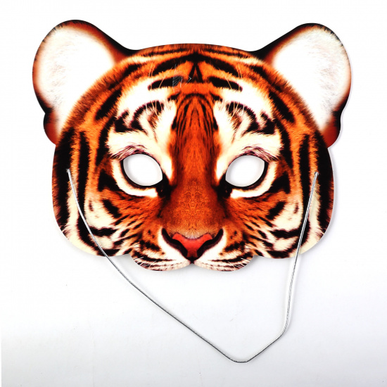 Маска карнавальная Тигра Мир открыток 3-03-5080А