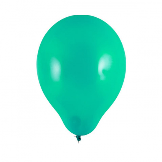 Шар воздушный латекс, 13см, цвет зеленый, 100шт Pastel BELBAL 1102-0426