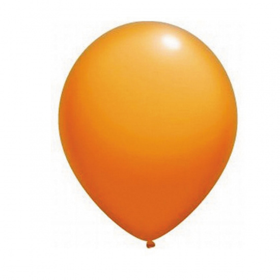 Шар воздушный латекс, 13см, цвет оранжевый, 100шт Pastel BELBAL 1102-0417