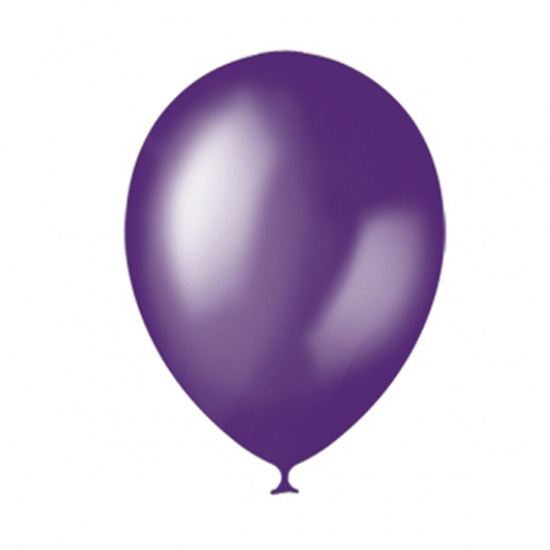 Шар воздушный латекс, 13см, цвет фиолетовый, 100шт Pastel BELBAL 1102-0421