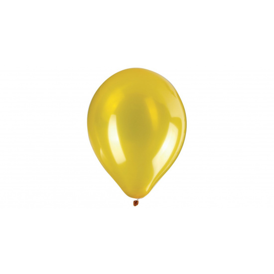 Шар воздушный латекс, 13см, цвет золото металлик, 100шт BELBAL 1102-0442