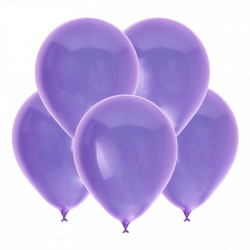 Шар воздушный латекс, 25см, цвет фиолетовый, 100шт Macaroon Pastel Pastel КОКОС 210110