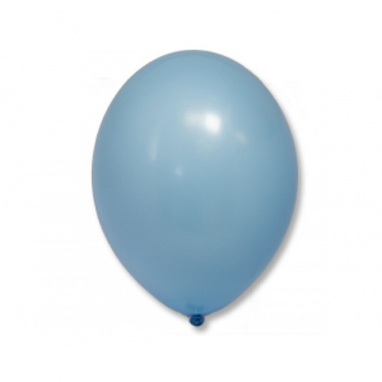 Шар воздушный латекс, 25см, цвет синий, 50шт Pastel BELBAL 1102-0114