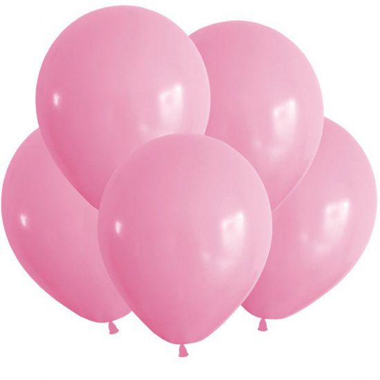 Шар воздушный латекс, 30 см, цвет розовый, 100 шт Macaroon Pastel КОКОС 202523