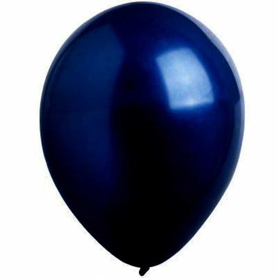 Шар воздушный латекс, 30 см, цвет темно-синий, 50 шт Микрос ч00847