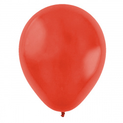 Шар воздушный латекс, 30 см, цвет красный, 50 шт Pastel Микрос Ч02444