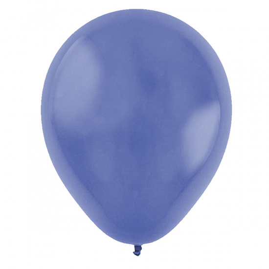 Шар воздушный латекс, 30 см, цвет синий, 50 шт Микрос Ч02448