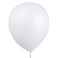 Шар воздушный латекс, 30 см, цвет белый, 50 шт Пастель Микрос Ч02440