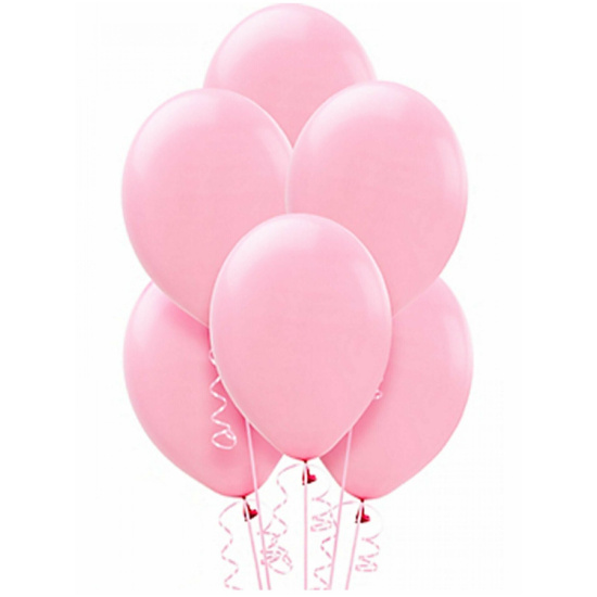 Набор шаров воздушных латекс, 13 см, цвет розовый, 30 шт КОКОС 242292