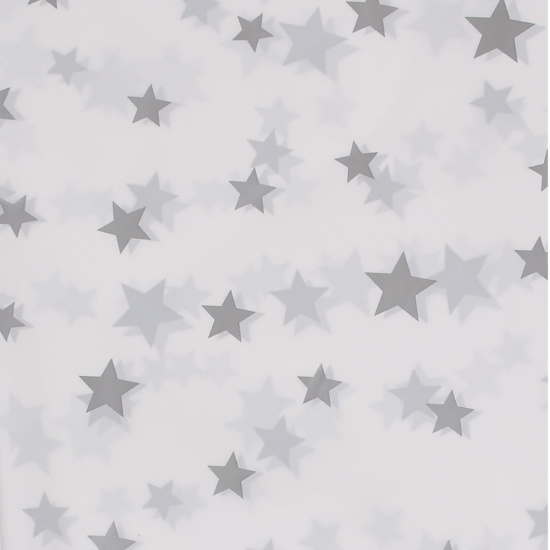 Скатерть 137*220 Star полиэтилен КОКОС 205591/1 белая/серебро