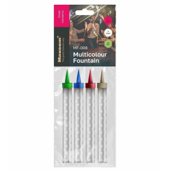 Фонтан настольный, 4 шт, 30 секунд, подставка, 10 см, дб008мф