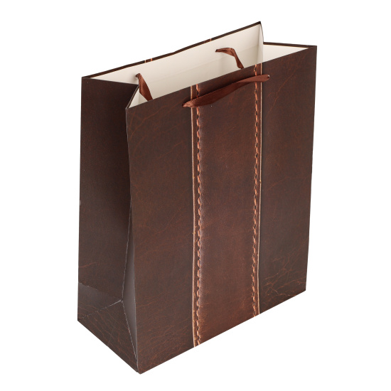 Пакет подарочный, Bag, 26*32*12 см, картон, ручка лента, КОКОС, 213572