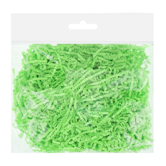 Стружка бумажная декоративная Пастель 100 гр, зеленый Миленд НБ-2104