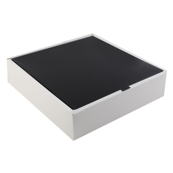 Коробка подарочная, Монохром, 30*30*7 см, ассорти 2 вида, КОКОС, 242576