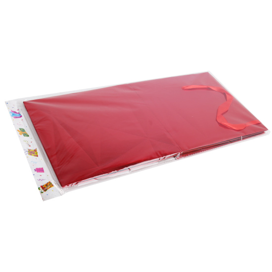 Коробка подарочная, Грани, 30*30*30 см, красный, КОКОС, 242510