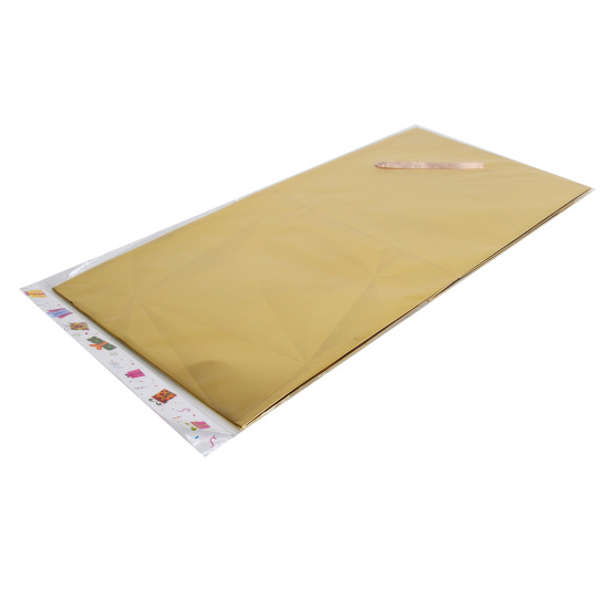 Коробка подарочная, Грани, 30*30*30 см, золото, КОКОС, 242512