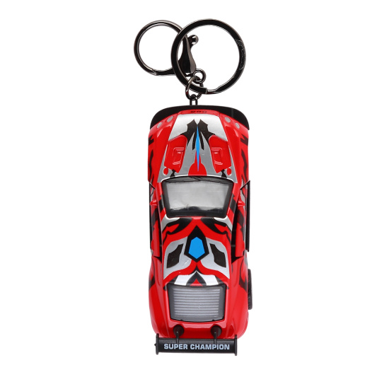Брелок, Red car, 9,5 см, металл, пластик, КОКОС, 261422