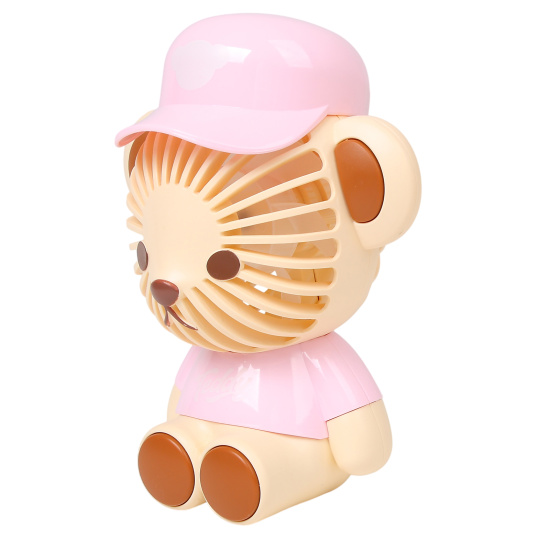 Вентилятор ручной, Bear, 4 вида, пластик, КОКОС, 261364