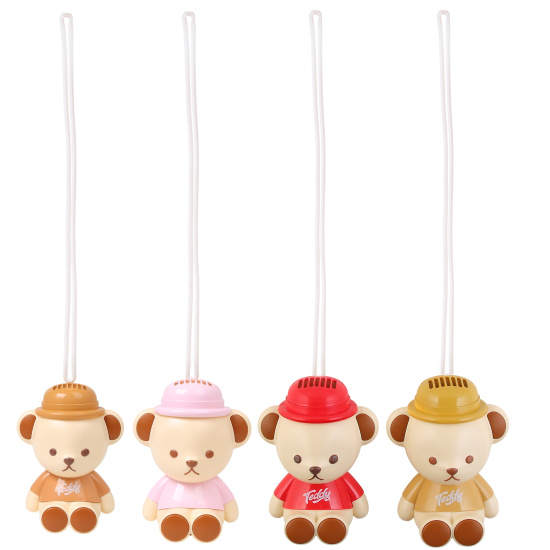Вентилятор, Teddy, 4 вида, пластик, 9,3*6,7*12,4 см, шнурок, КОКОС, 261365