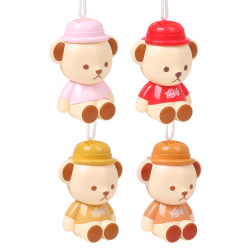 Вентилятор, Teddy, 4 вида, пластик, 9,3*6,7*12,4 см, шнурок, КОКОС, 261365