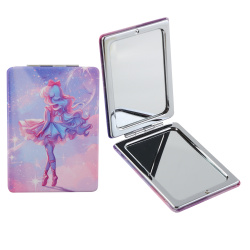 Зеркало, Magic ballerina, кожзам, 6*8,5 см, КОКОС, 251878