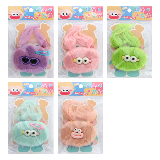 Значок, ткань, ассорти 5 видов, 70 мм, КОКОС, 252352