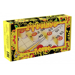 Игра настольная Русское лото Десятое Королевство картонная коробка 01729