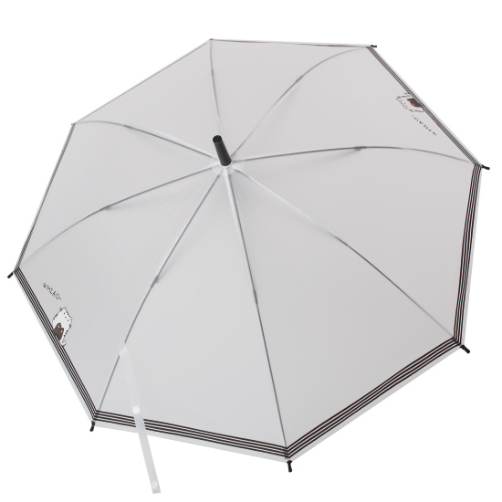 Зонт, механический, полиэстер, диаметр Ø 92 см, высота 75 см, трость, Котик, КОКОС, 250651