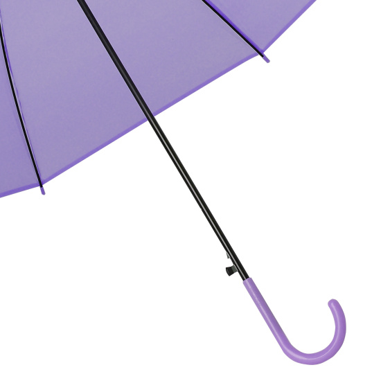 Зонт, механический, полиэстер, диаметр Ø 92 см, высота 72 см, трость, КОКОС, 250637