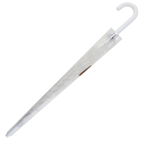 Зонт, механический, полиэстер, диаметр Ø 92 см, высота 75 см, трость, Клетка, КОКОС, 250643