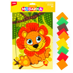 Мозаика ЕVA А4 (21*30см) Большой набор Львенок Кэ-012