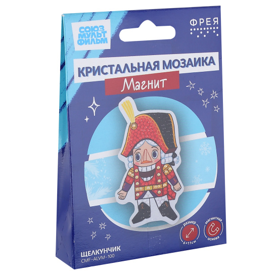 Мозаика алмазная, 6*11 см, Магниты, Щелкунчик, Фрея, CMF-ALVM-100