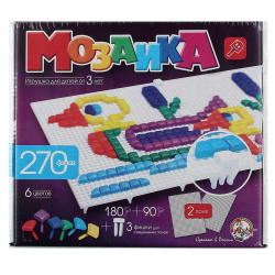 Мозаика 270 фишек 20*23см 2 поля 00977