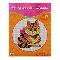 Вышивка мулине Кошка НШ-7806