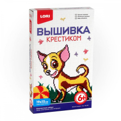 Вышивка мулине Крошка чихуахуа ВМ-009