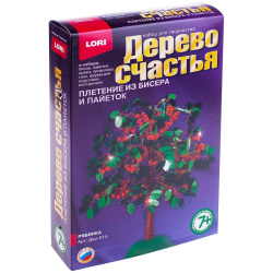 Плетение из пайеток Дерево счастья Рябинка Дер-014
