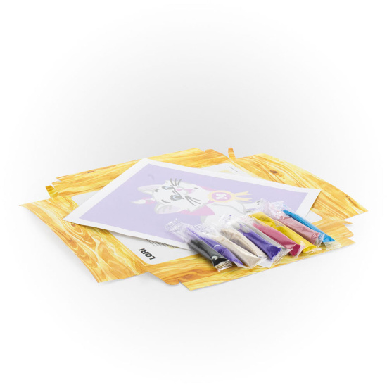 Фреска из песка Lori  Disney Кошка Мари 4+ Кпд-005