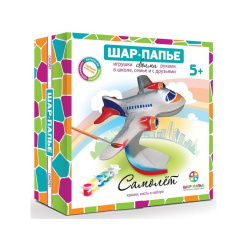 Набор для росписи папье-маше Самолет картон B00993