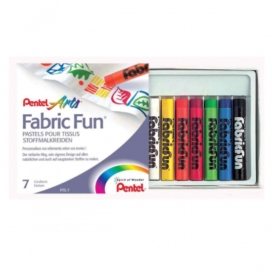 Пастель для ткани FabricFun Pastels 7шт PTS-7