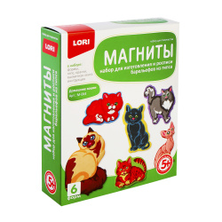 Набор для отливки Домашние кошки Магниты универсальный Lori М-064