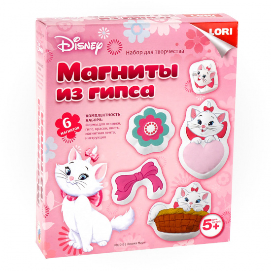 Набор для отливки Магниты Lori Disney Кошка Мари Мд-016