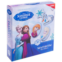 Набор для отливки Магниты Lori Disney Холодное сердце Мд-010