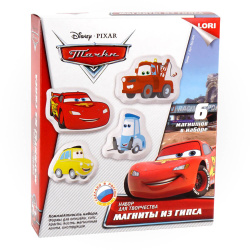 Набор для отливки Магниты Lori Disney Тачки Мд-004