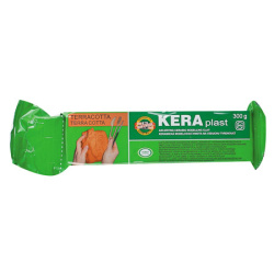 Глина 300гр самозатверд Keraplast 131709 (10) корич