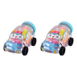 Тесто для лепки, 12 цветов, 117 гр, формочки, Mazari, M-20342