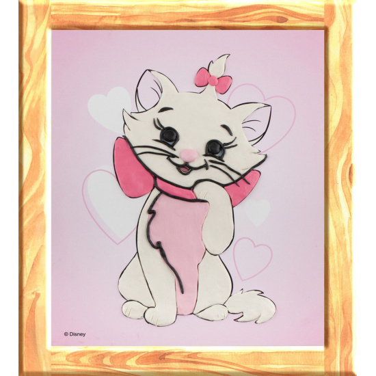 Картина из пластилина Lori Disney Кошка Мари Пкд-007