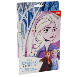 Раскраска пластилином Картина Disney Холодное сердце-2 Эльза Пкд-014