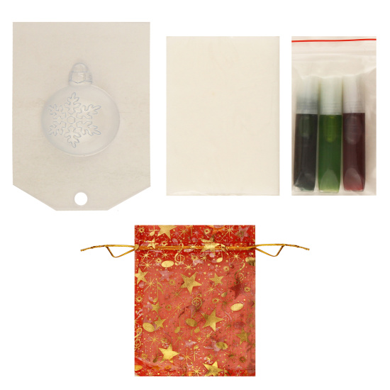 Набор для мыловарения Луч Елочный шарик 31С 2039-08