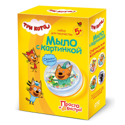 Набор Мыло Три кота Коржик 405134
